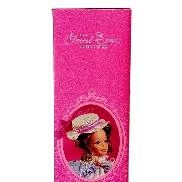 Gibson Girl Barbie #3702 Great Eras Collection Vintage 1993 MINT in Book Box - Picture 8 of 11